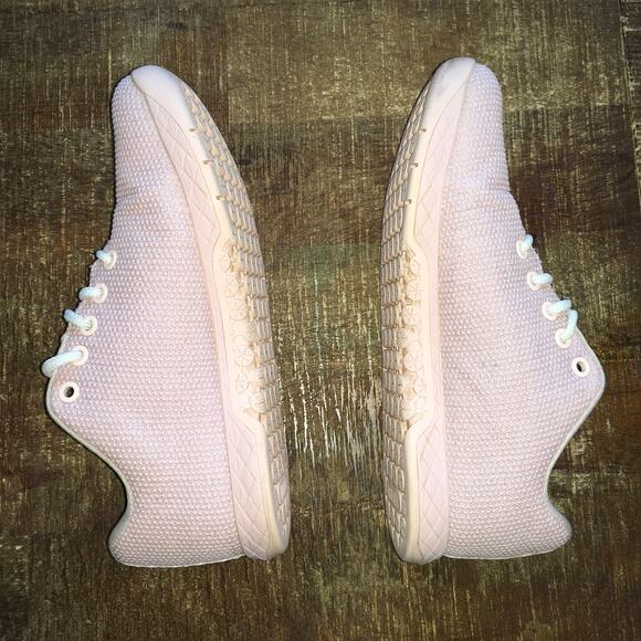 NOBULL Outwork Trainer Shoe Sneaker Pink Womens 7 Mens 5.5 Crossfit Fitness - Picture 8 of 10